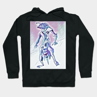 space alien UFO Hoodie